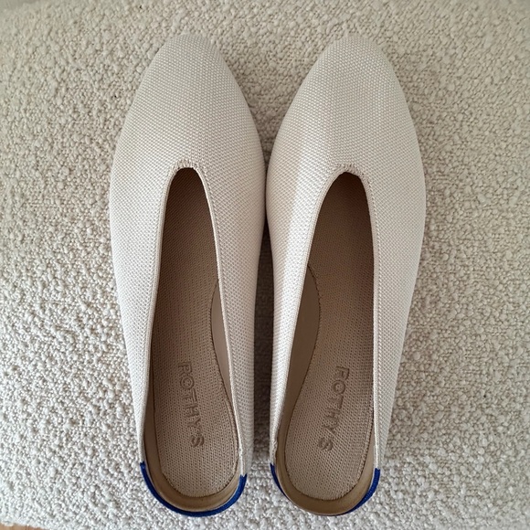 Rothy's Shoes - Rothy’s Cream Mules/Slides (8.5)
